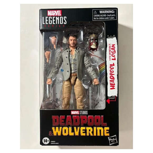 Marvel Legends Deadpool & Wolverine - Headpool and Logan 6" Figure NEW IN BOX - Picture 1 of 2